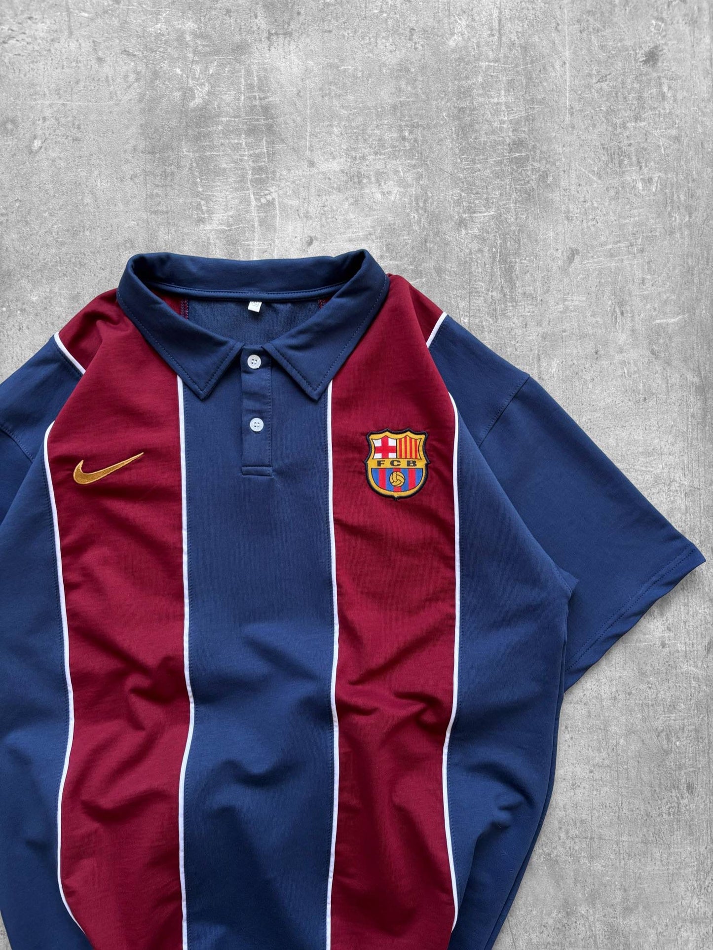 FC Barcelona Retro Style Polo