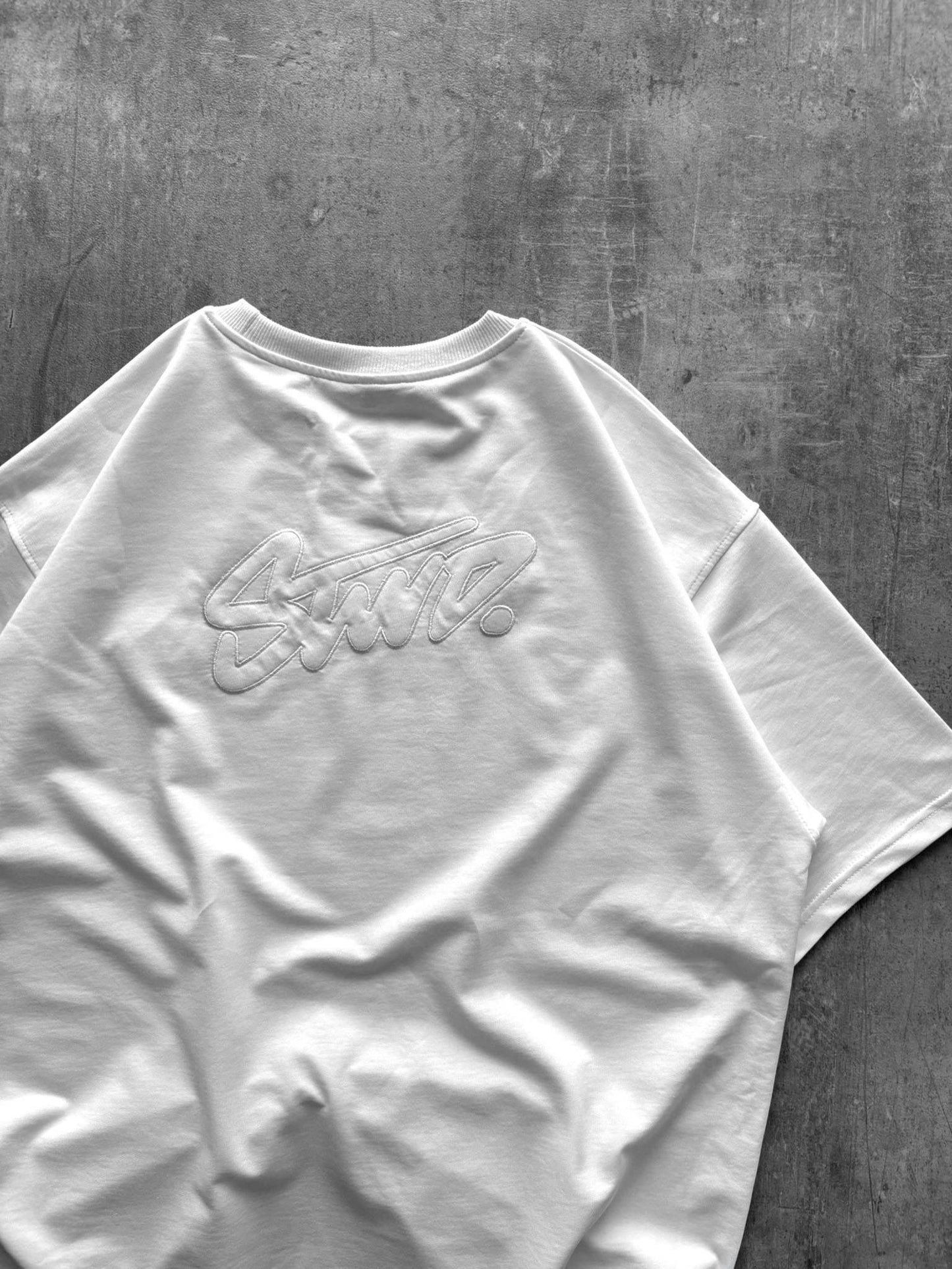 SNT. Oversized Essential Black Tee