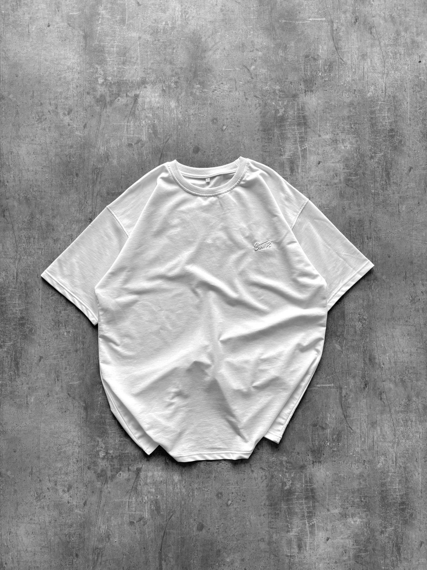 SNT. Oversized Essential Black Tee