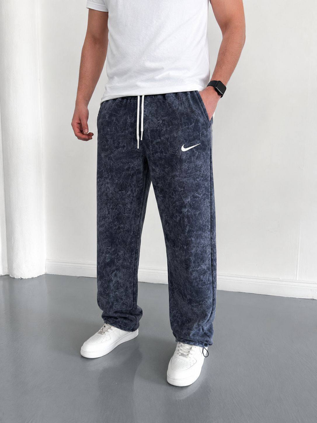 Vintage Washed Wide Leg Pants
