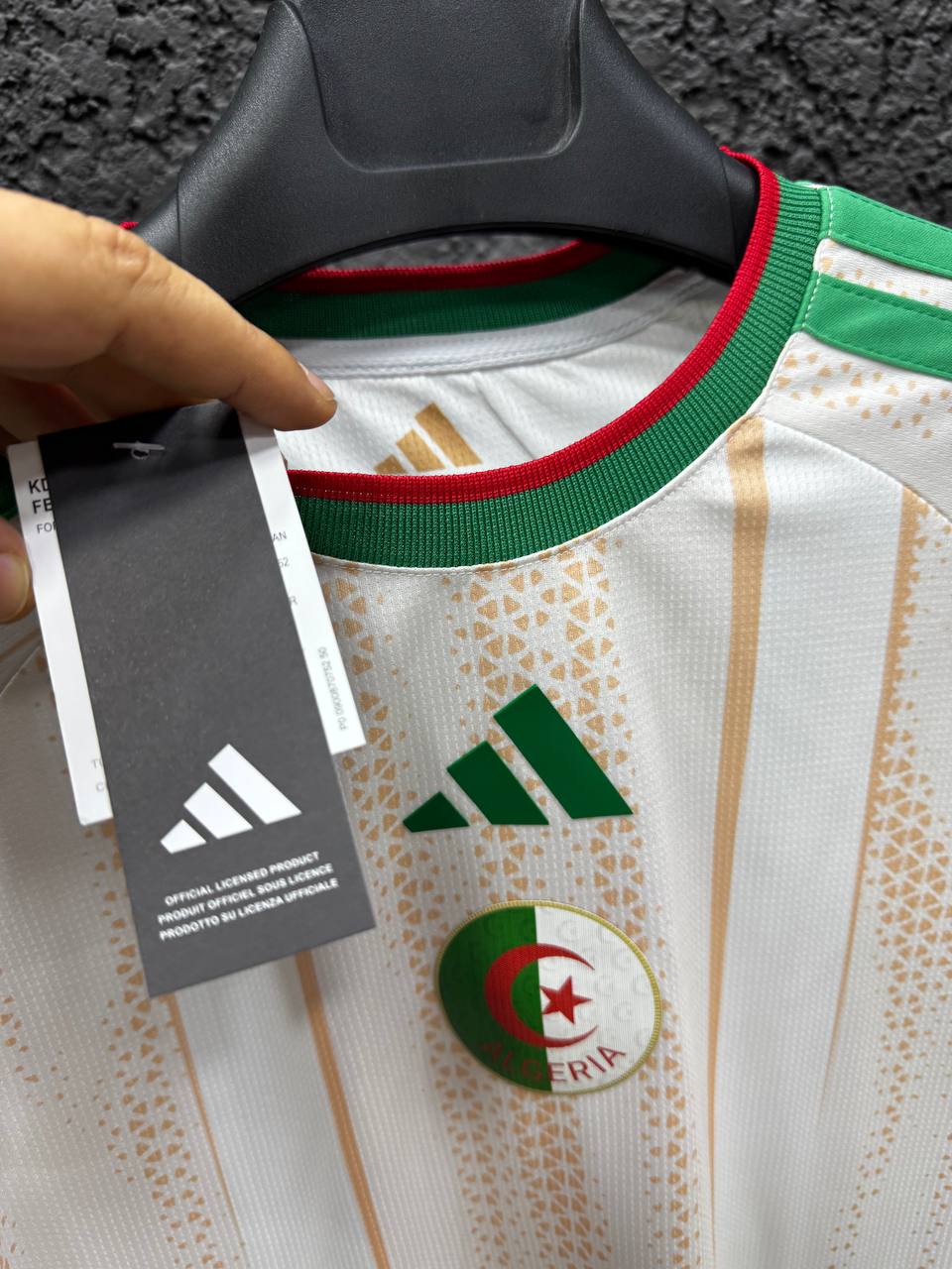 Algeria-Themed Customizable Football Jersey 2026