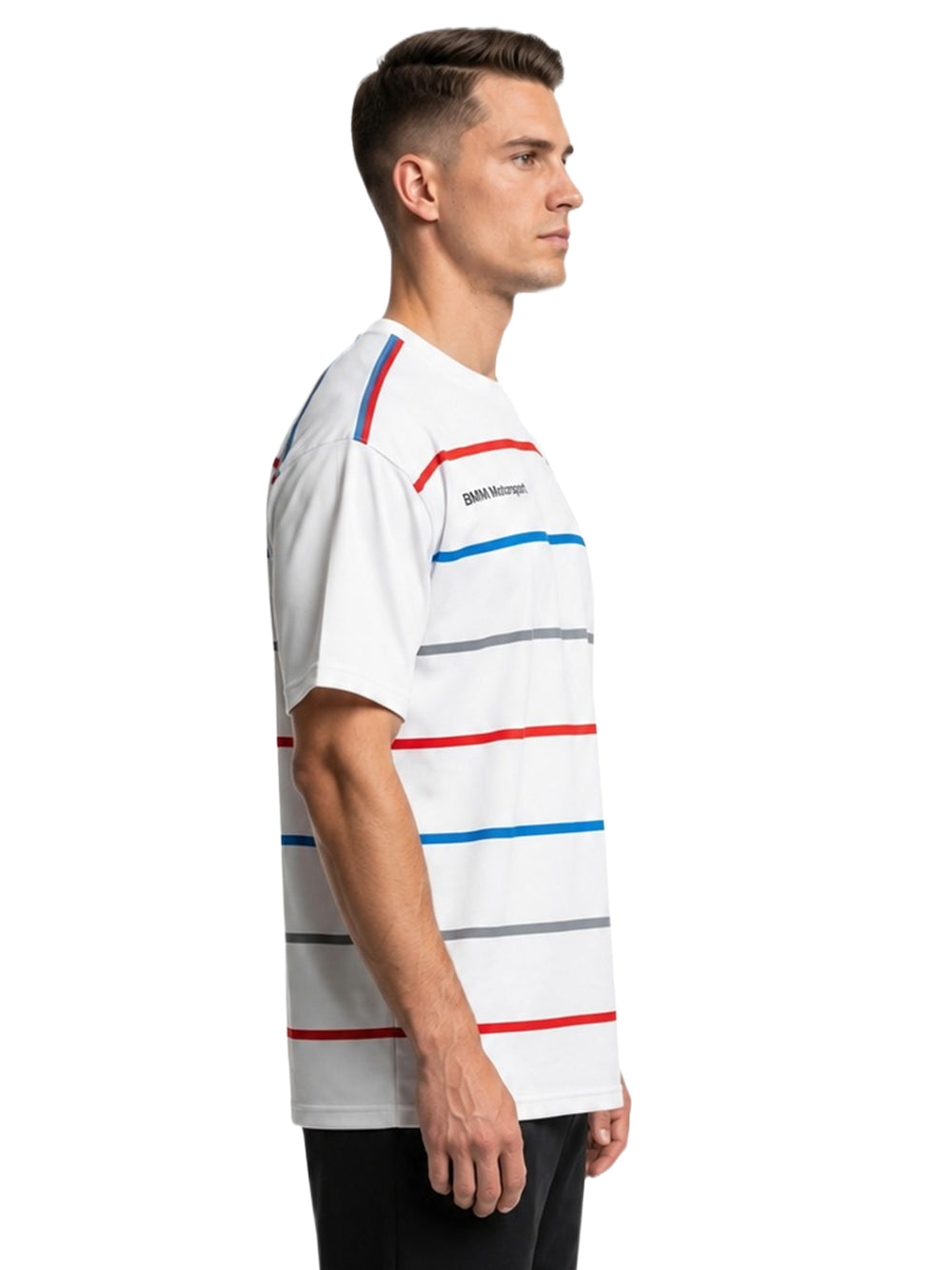 BMW Motorsport Striped Oversize Tee