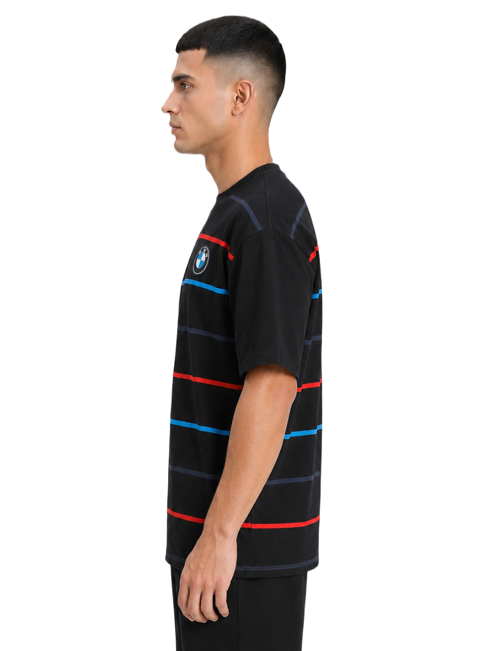 BMW Motorsport Striped Oversize Tee