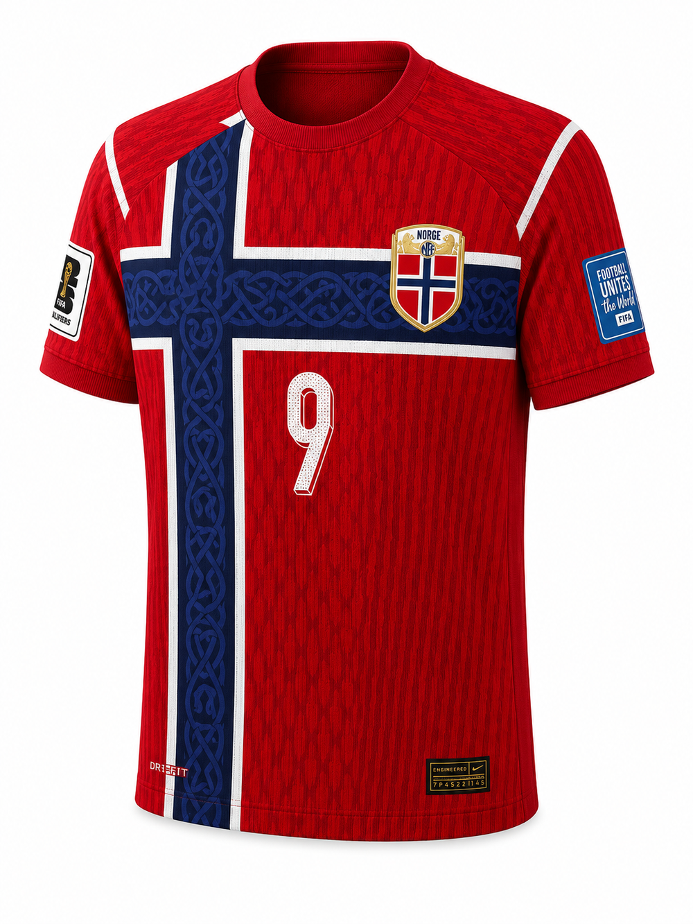 Norway Inspired Football Jersey