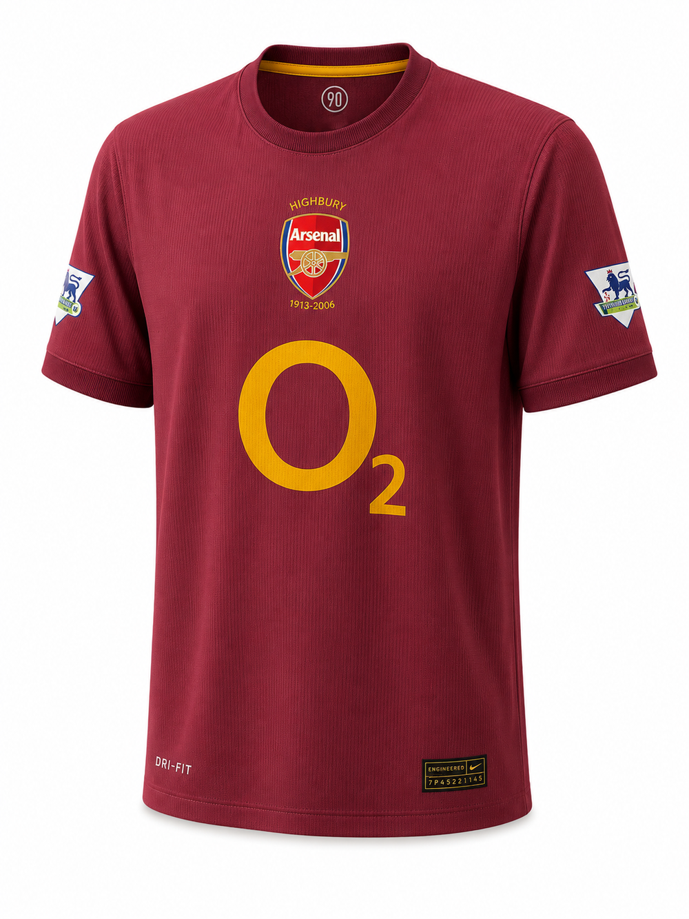 Arsenal Inspired Football Jersey