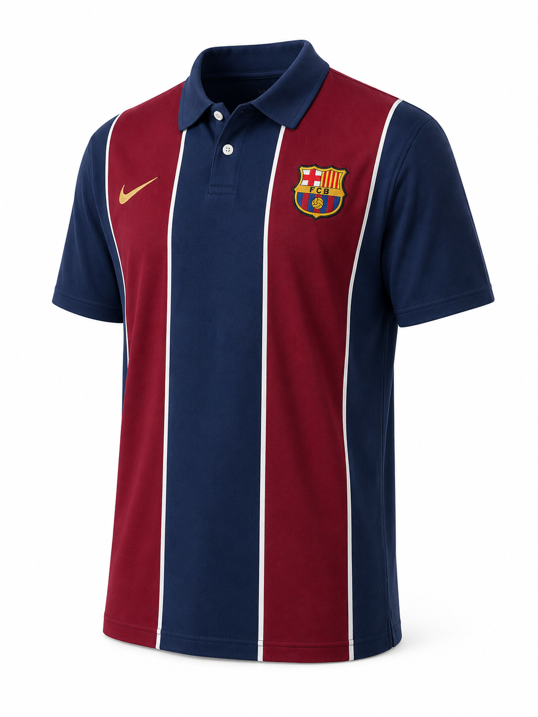 FC Barcelona Retro Style Polo