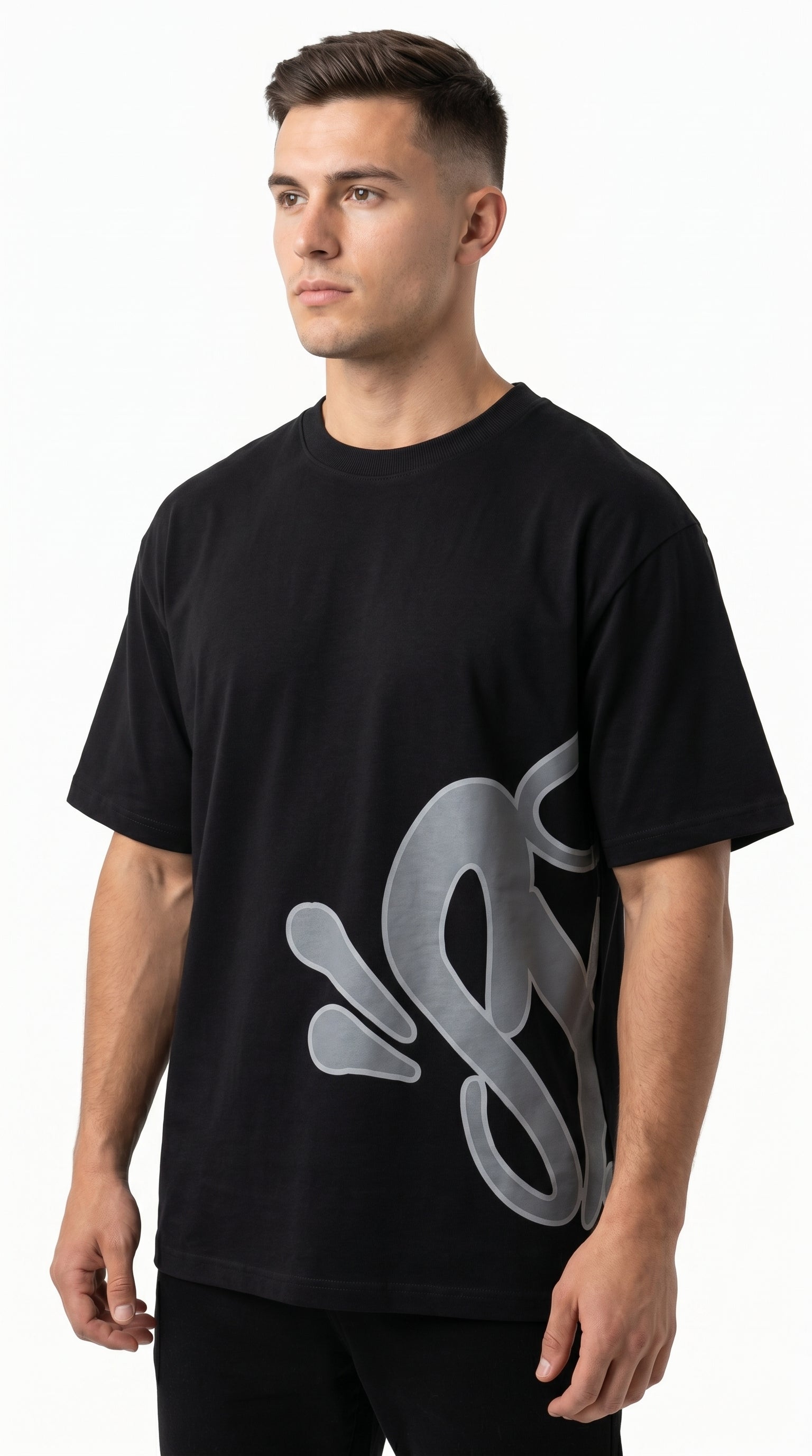 Oversized Graffiti Wrap Graphic Set