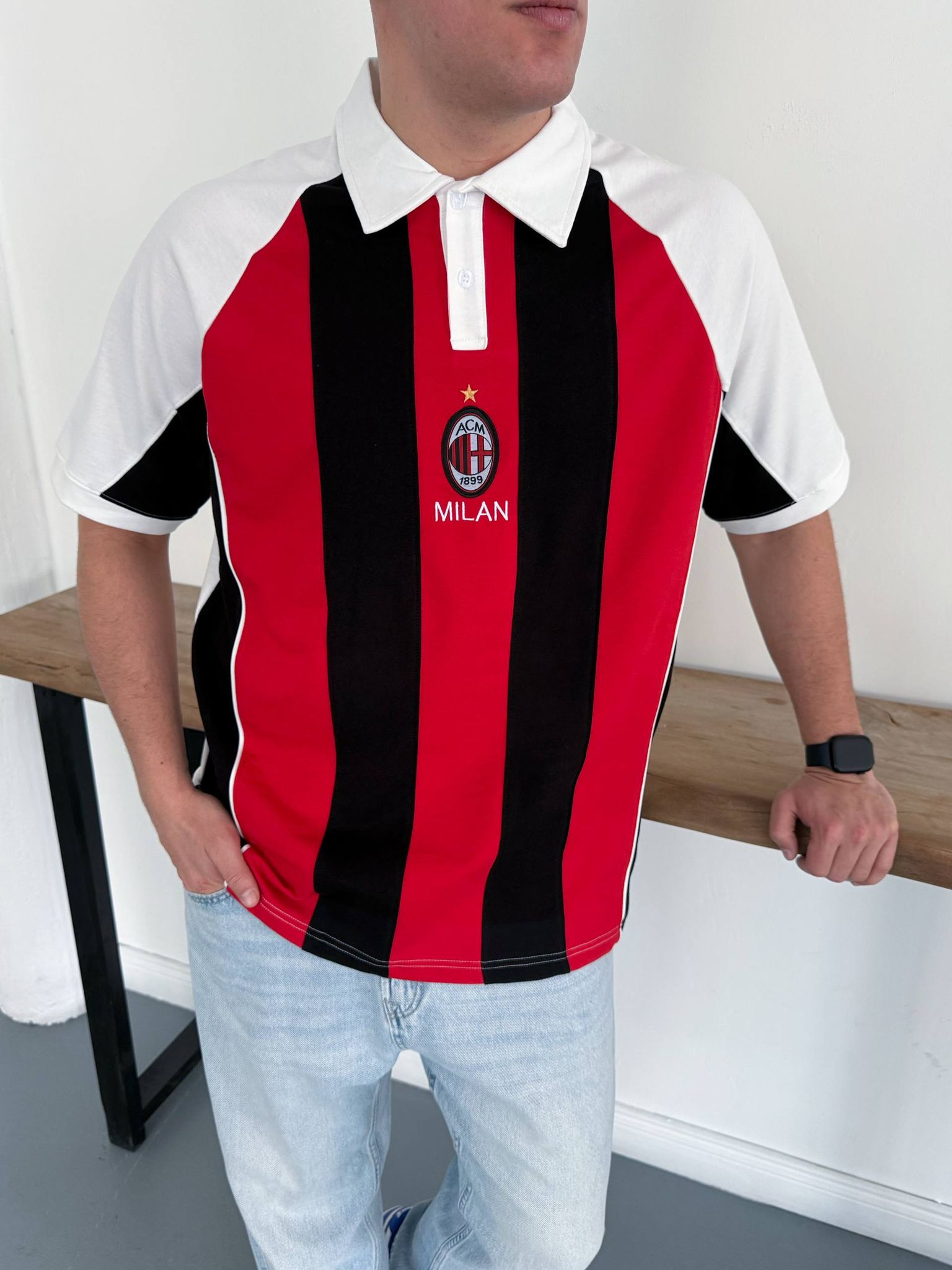 AC Milan Retro Polo