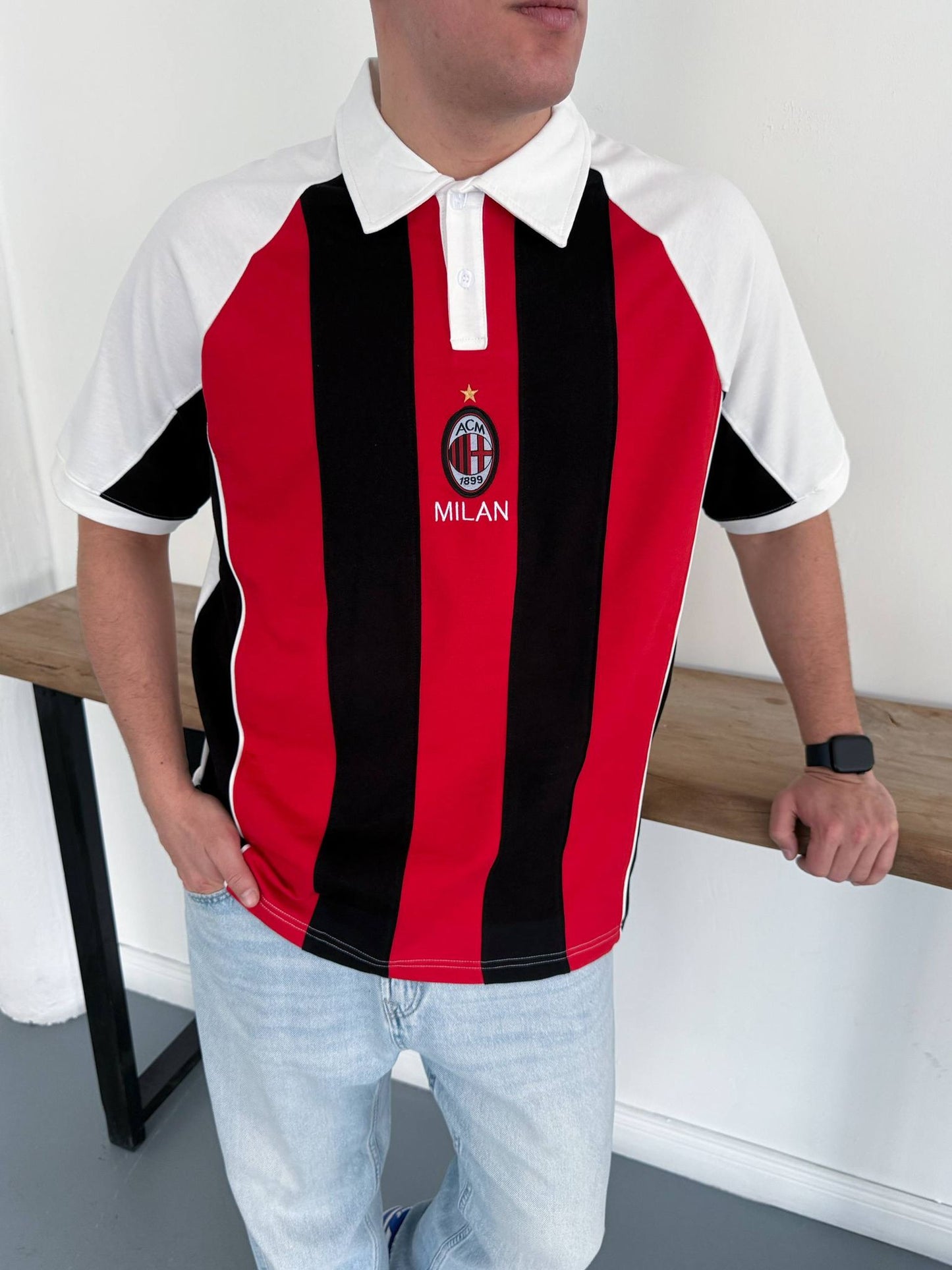 AC Milan Retro Polo