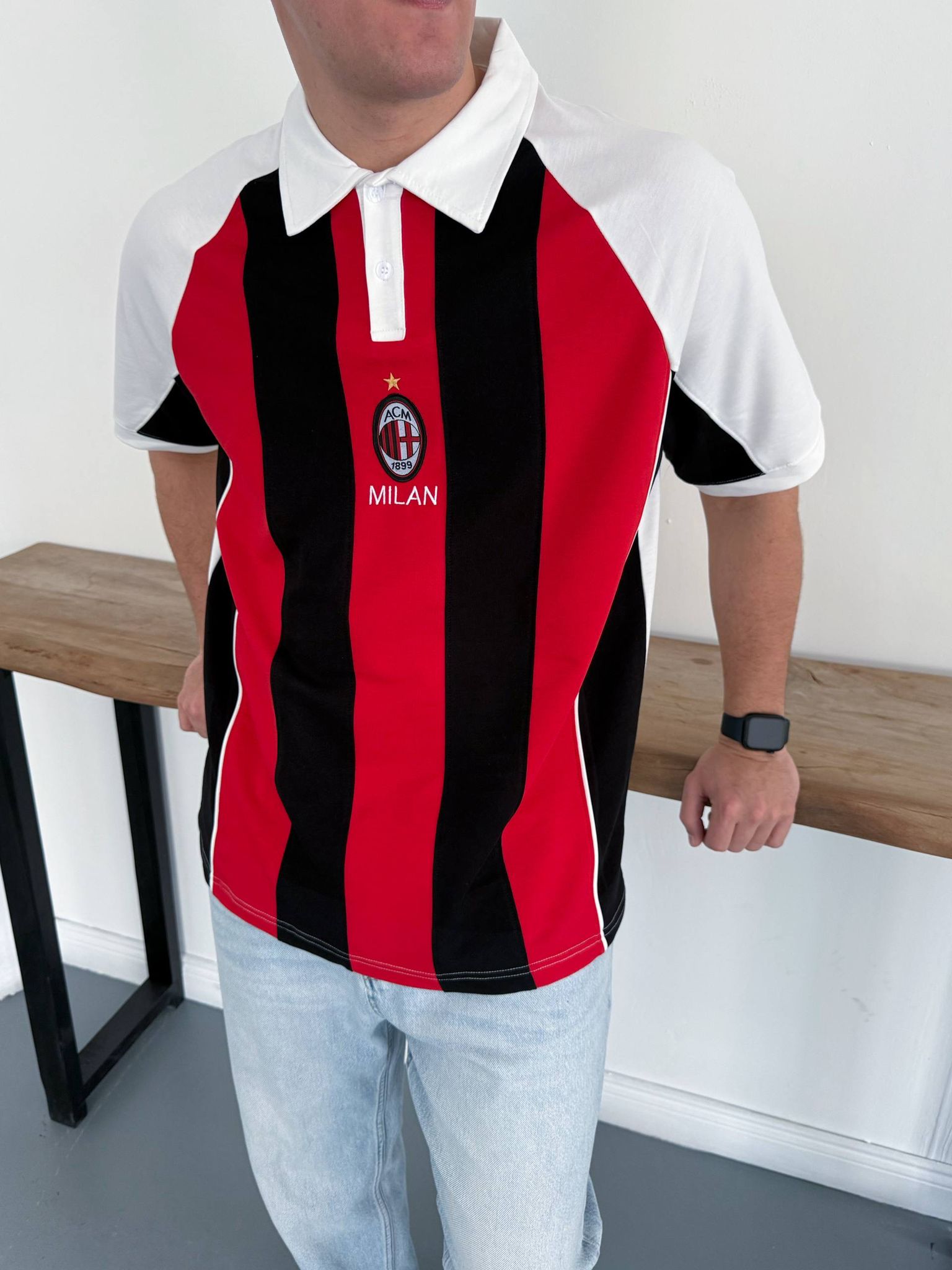AC Milan Retro Polo