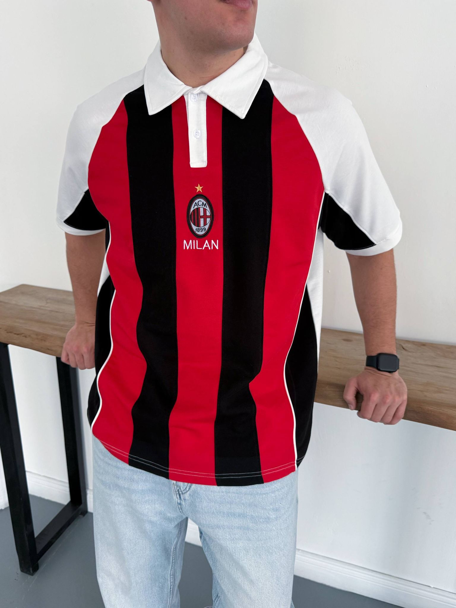 AC Milan Retro Polo