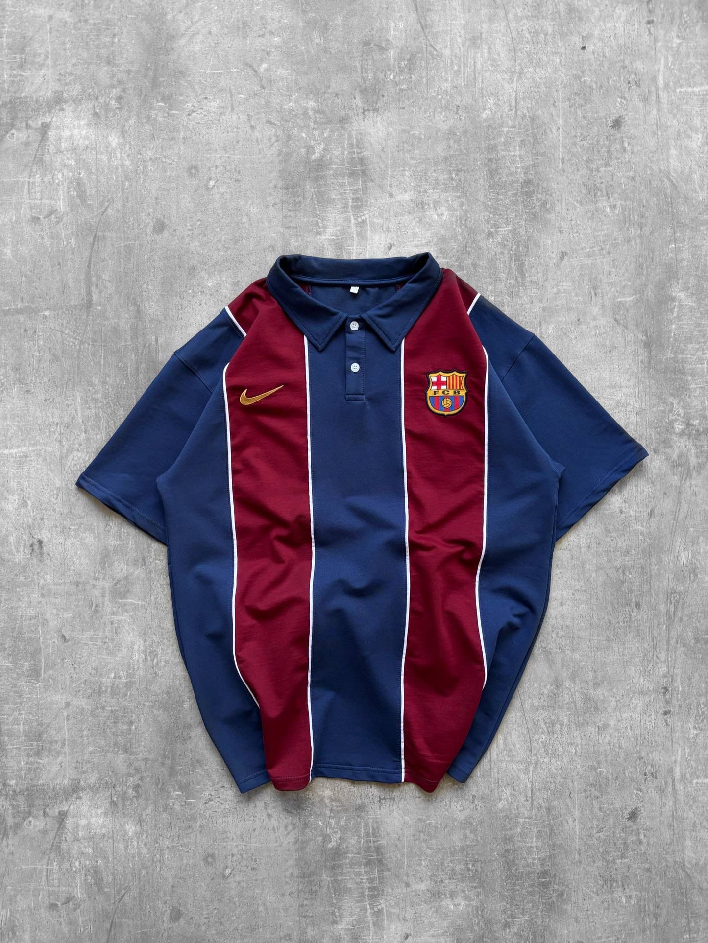 FC Barcelona Retro Style Polo