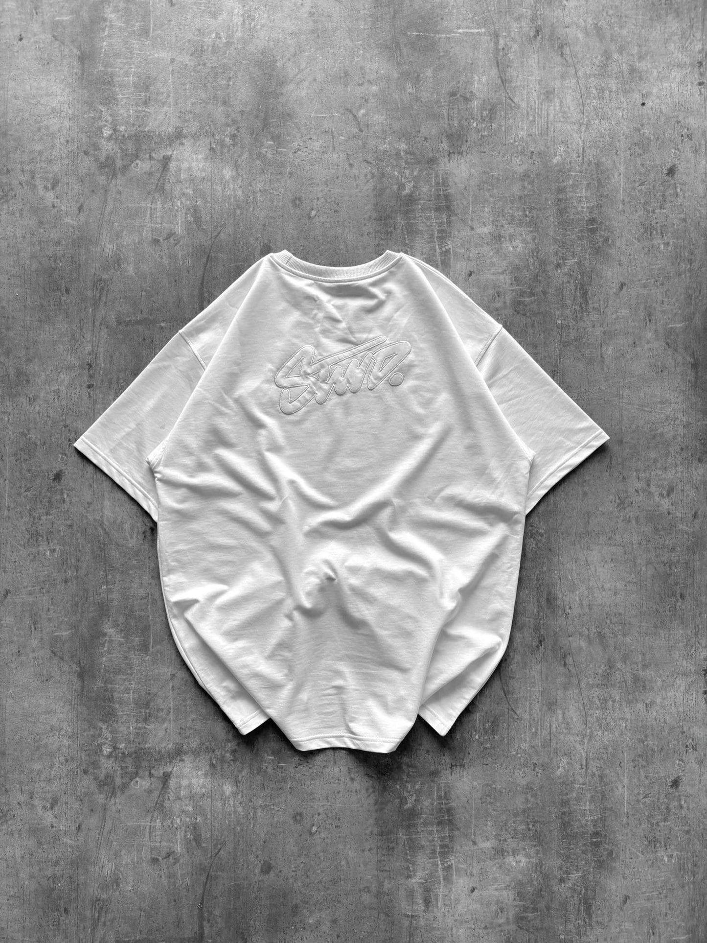 SNT. Oversized Essential Black Tee