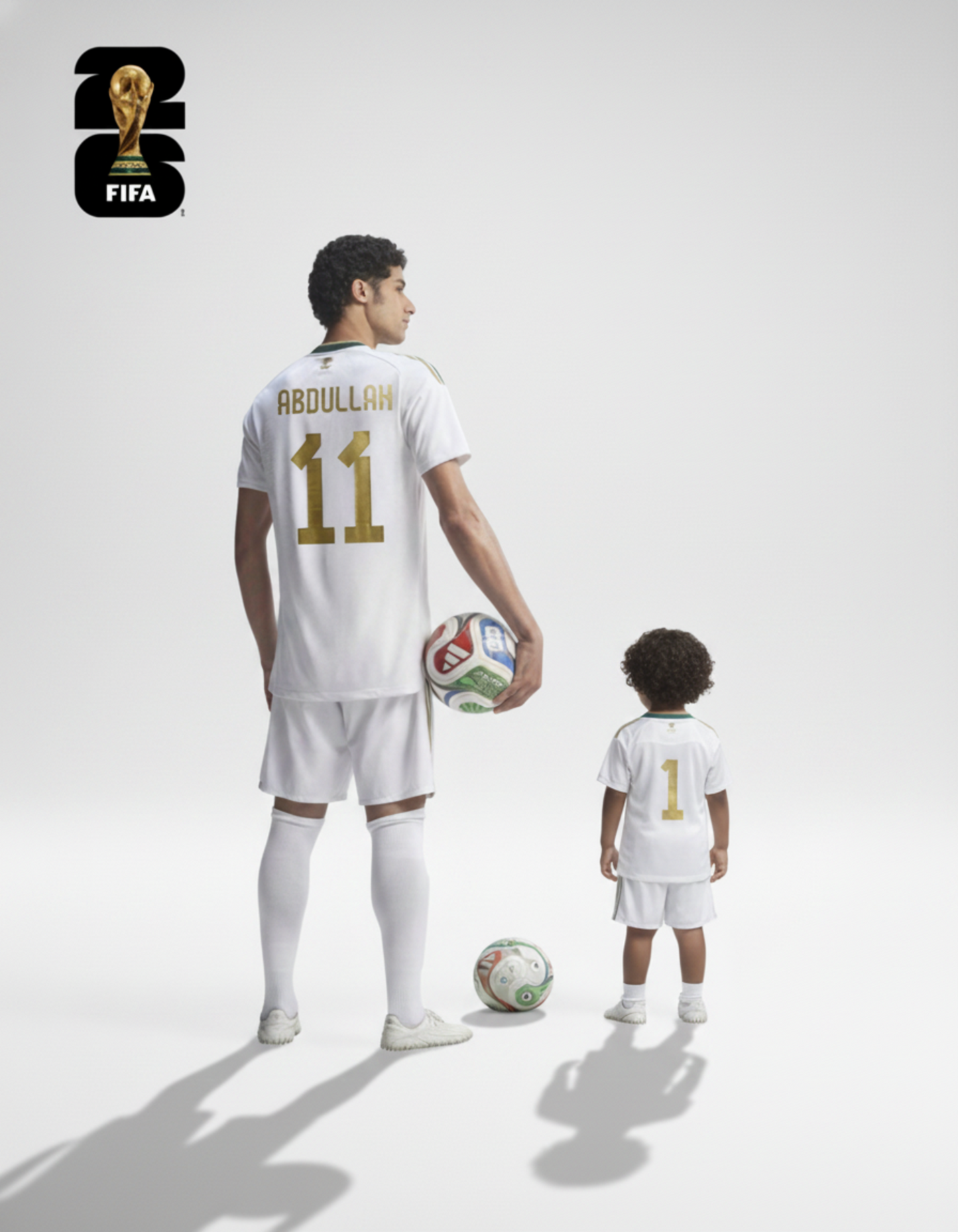 Saudi Team Shorts Set